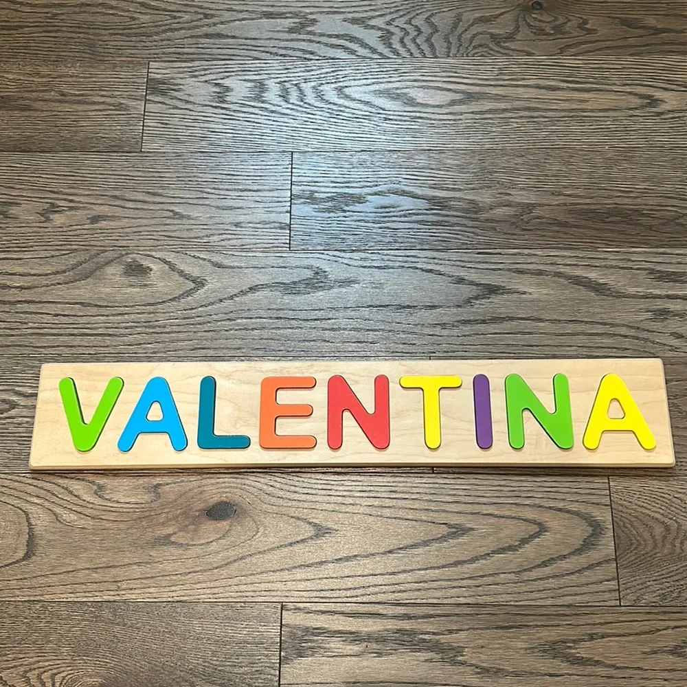 EUC “VALENTINA” Name Puzzle - Picture 1 of 2